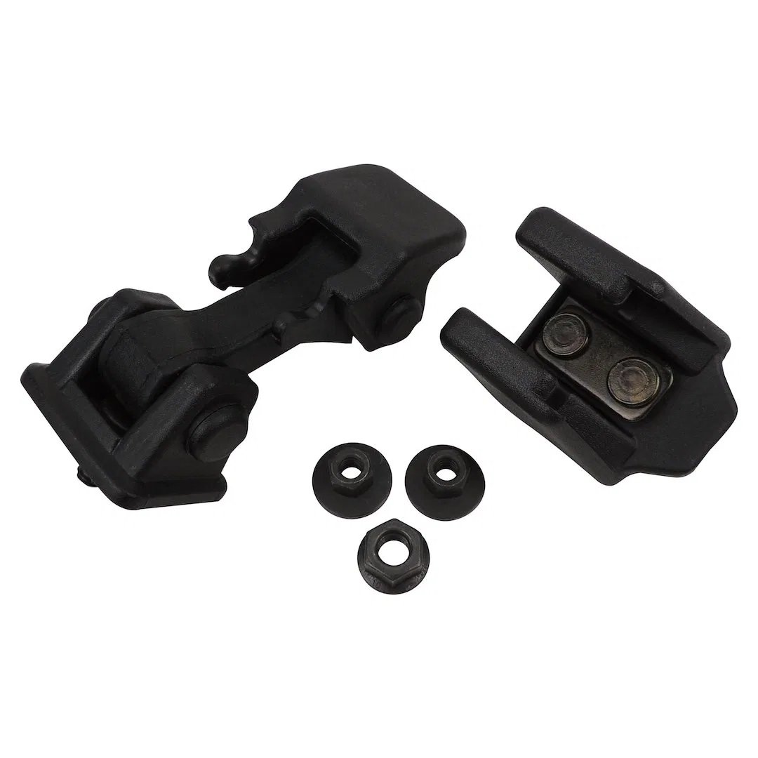 55176636K – CROWN AUTO Hood Latch, Black Plastic/ Rubber Single With Hood And Fender Mount Piece